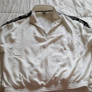 Victoria's secret pink quarter zip